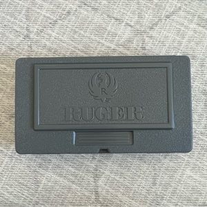 Ruger Colt .45 Caliber Grey Firearm Gun Hard Case
